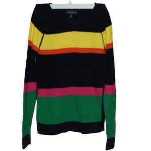 Lauren Jeans Co long sleeve sweater women's large